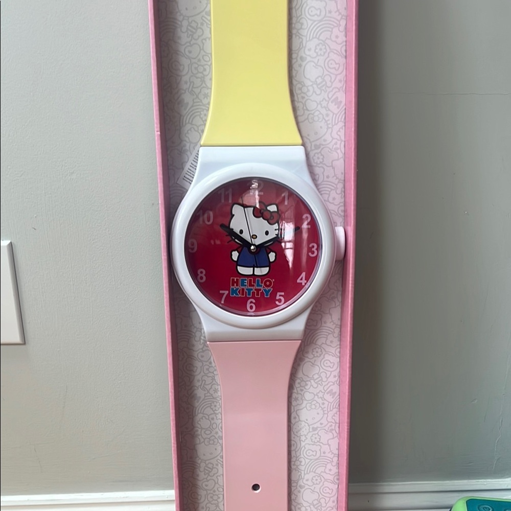 Hello Kitty Kids Watch - Pink and Yellow